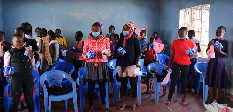 Our Commitment to Supporting Girls in Mathare During their Menstrual Periods: